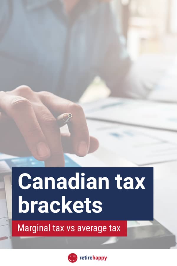 Canada tax brackets Marginal tax vs average tax
